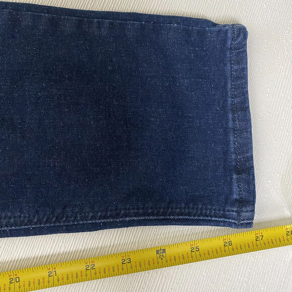 ASOS jeans women's NWT Plus Short size 40x30 distressed blue dark wash. - Picture 11 of 11